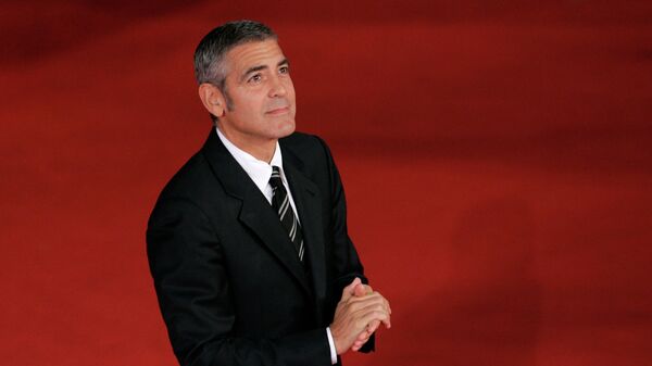 Американский актер и кинорежиссер Джордж Клуни