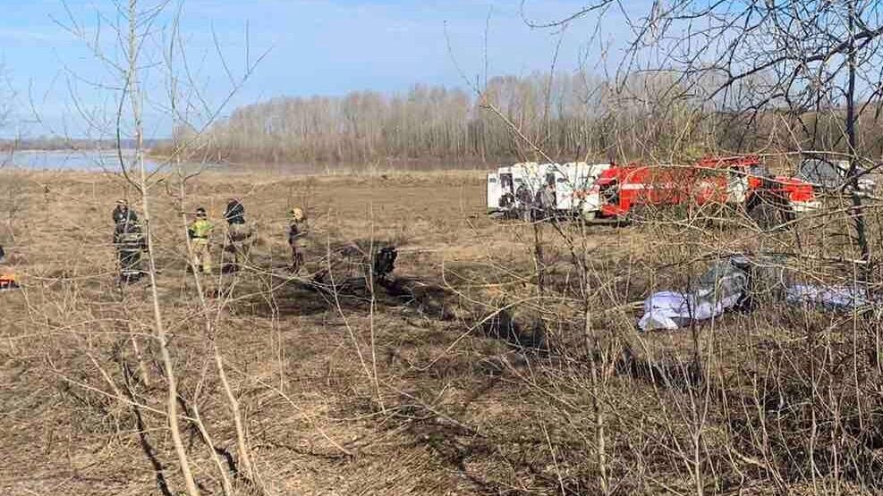 Пожарно-спасательные подразделения МЧС России по Пермскому краю реагировали на аварийную посадку мотодельтоплана в Чусовском ГО Пермского края - РИА Новости, 1920, 03.05.2021