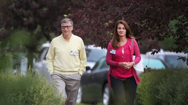 Билл Гейтс с супругой Мелиндой