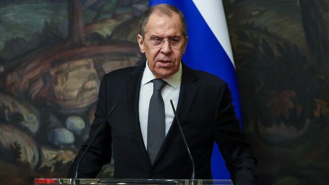 Министр иностранных дел РФ Сергей Лавров  