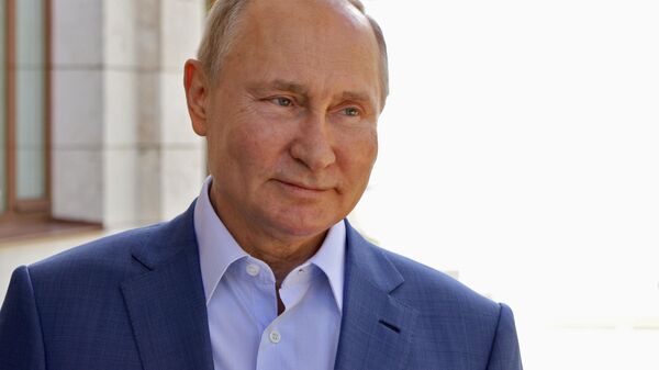 Президент РФ Владимир Путин в Сочи. 10 мая 2021
