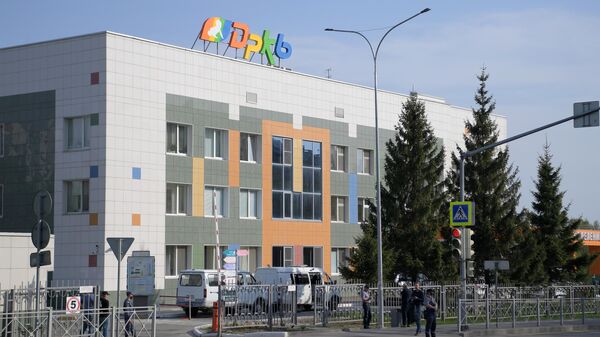 Республиканская детская клиническая больница в Казани, куда были госпитализированы раненные при стрельбе в гимназии