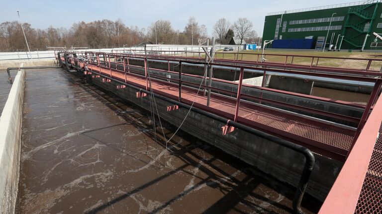 Очистные сооружения Мосводоканала 