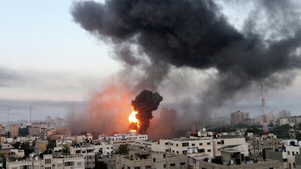 Израильские воздушные удары в Газе