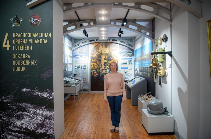 Анастасия Князева в музее