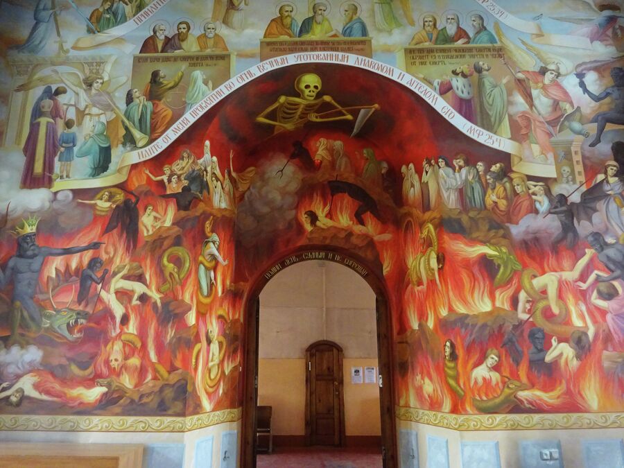 Ильинская церковь, росписи