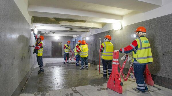 Капремонт подземного перехода в Москве