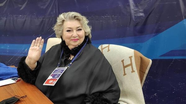 Заслуженный тренер СССР Татьяна Тарасова