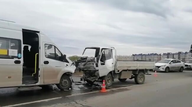 ДТП на въезде в Сосновоборск под Красноярском