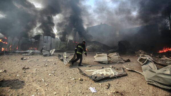 Последствия израильских авиаударов в секторе Газа. Архивное фото