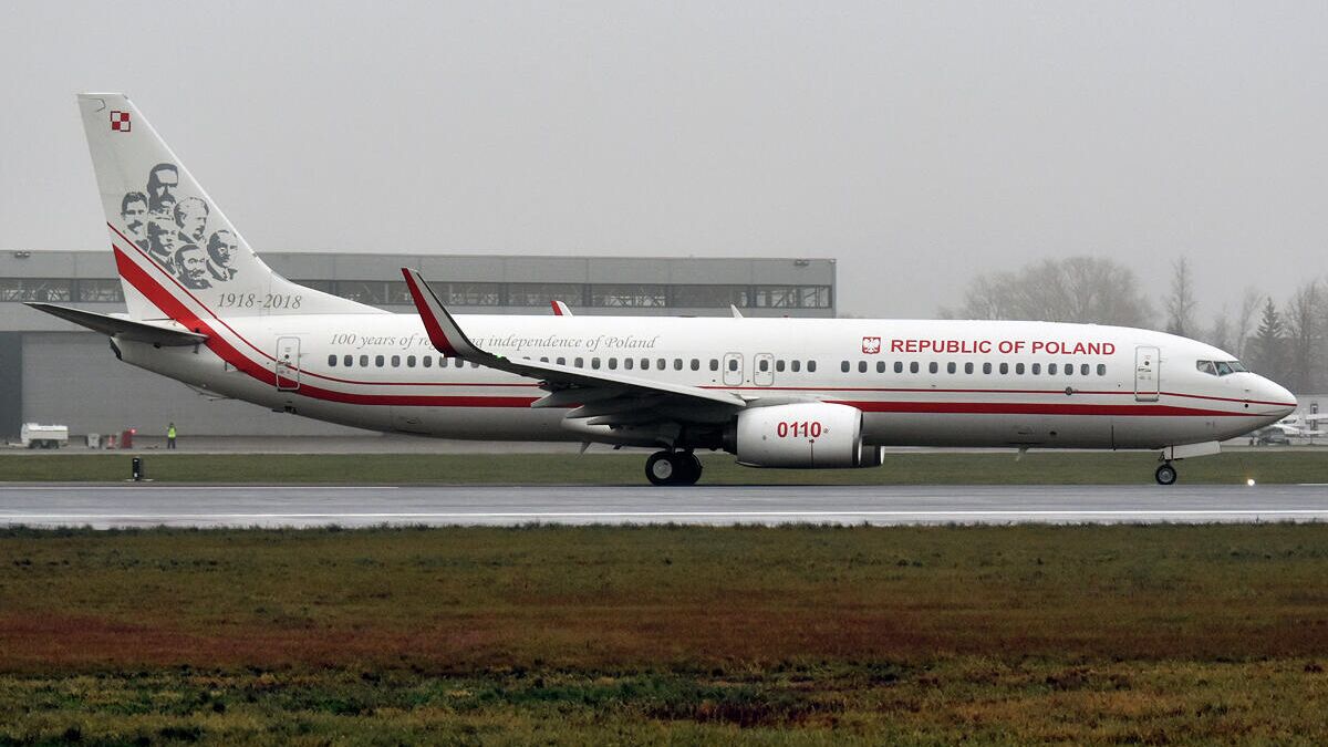 Лайнер Boeing 737-86X ВВС Польши - РИА Новости, 1920, 04.02.2024