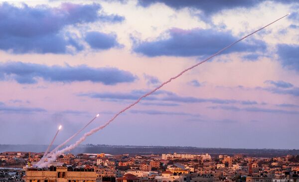 Ракетный удар с территории сектора Газа по Израилю