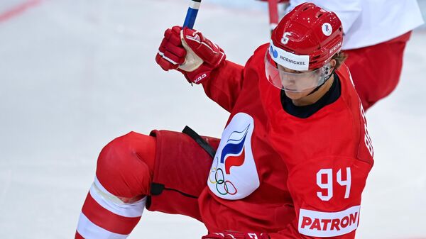Хоккеист сборной России Александр Барабанов