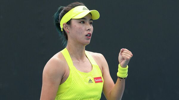 Теннисистка Ван Цян (Китай)
