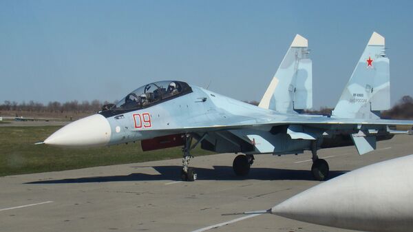 Истребитель Су-30СМ 