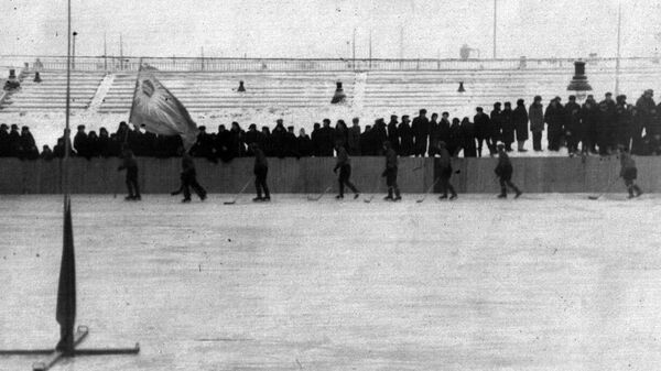 Хоккейная команда Химик, Электросталь. 1952