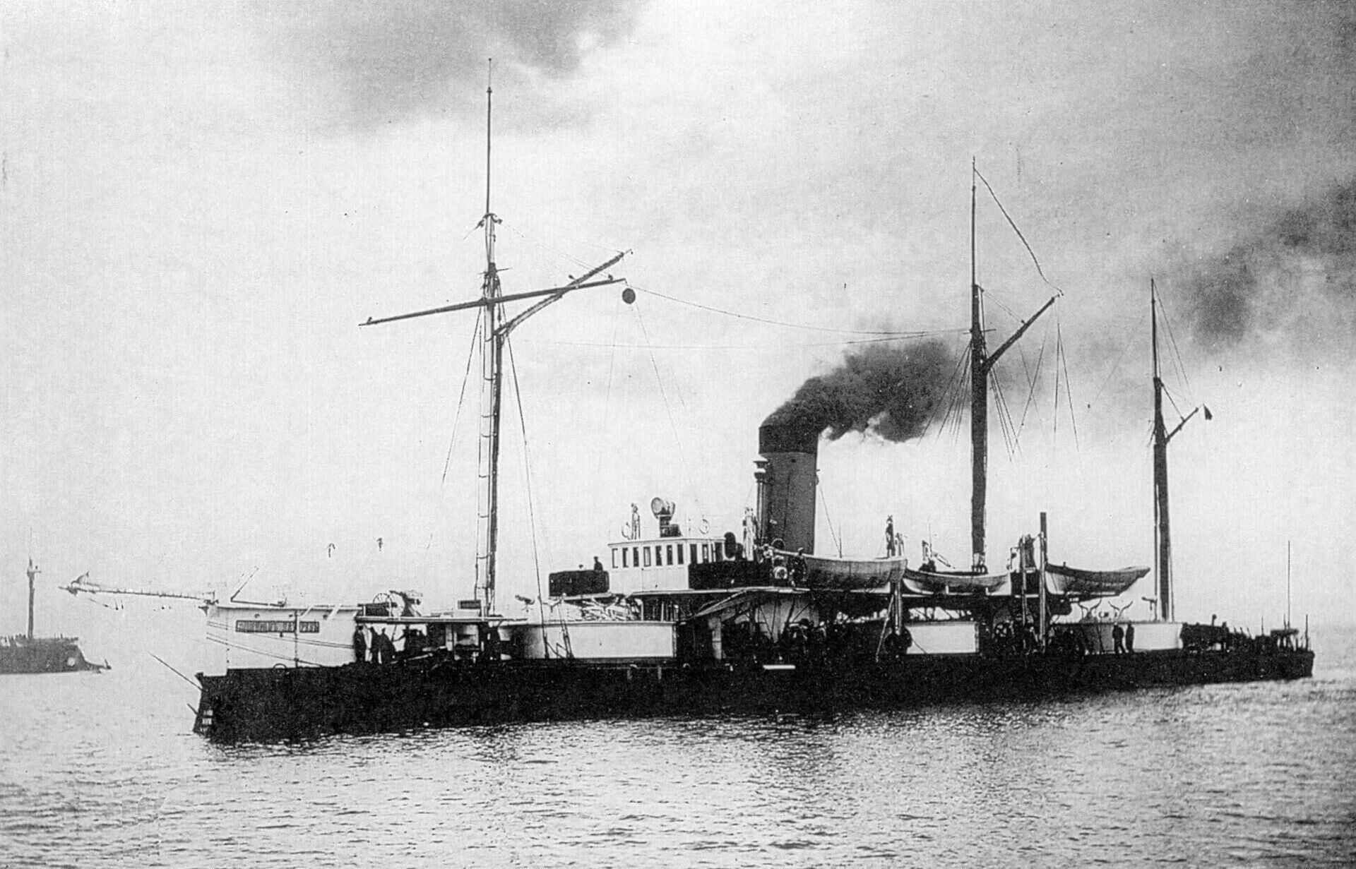 Броненосный башенный фрегат Адмирал Лазарев - РИА Новости, 1920, 25.05.2021