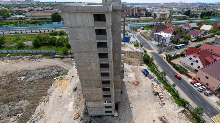 Строительство жилого комплекса в Сочи