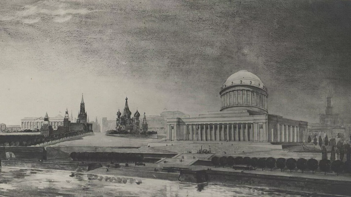 Проект пантеона в Москве. 1953 год - РИА Новости, 1920, 27.05.2021