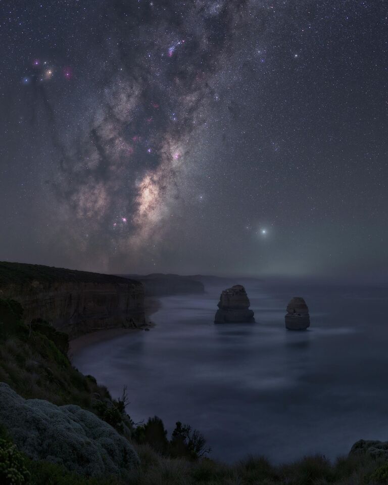 Работа фотографа José Luis Cantabrana “Nyctophilia” в фотоконкурсе 2021 Milky Way photographer of the year