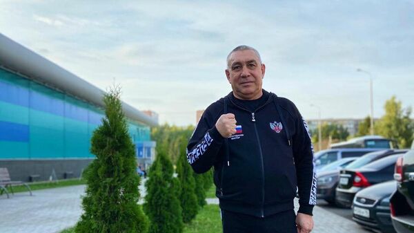 Главный тренер мужской сборной России по боксу Виктор Фархутдинов