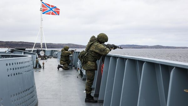 Военнослужащие Северного флота РФ 