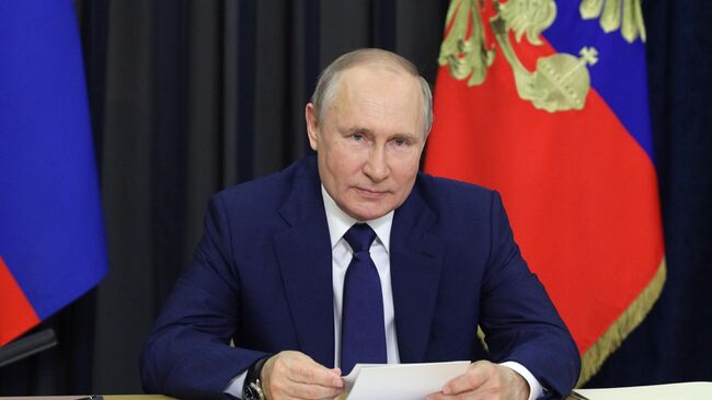 Президент России Владимир Путин