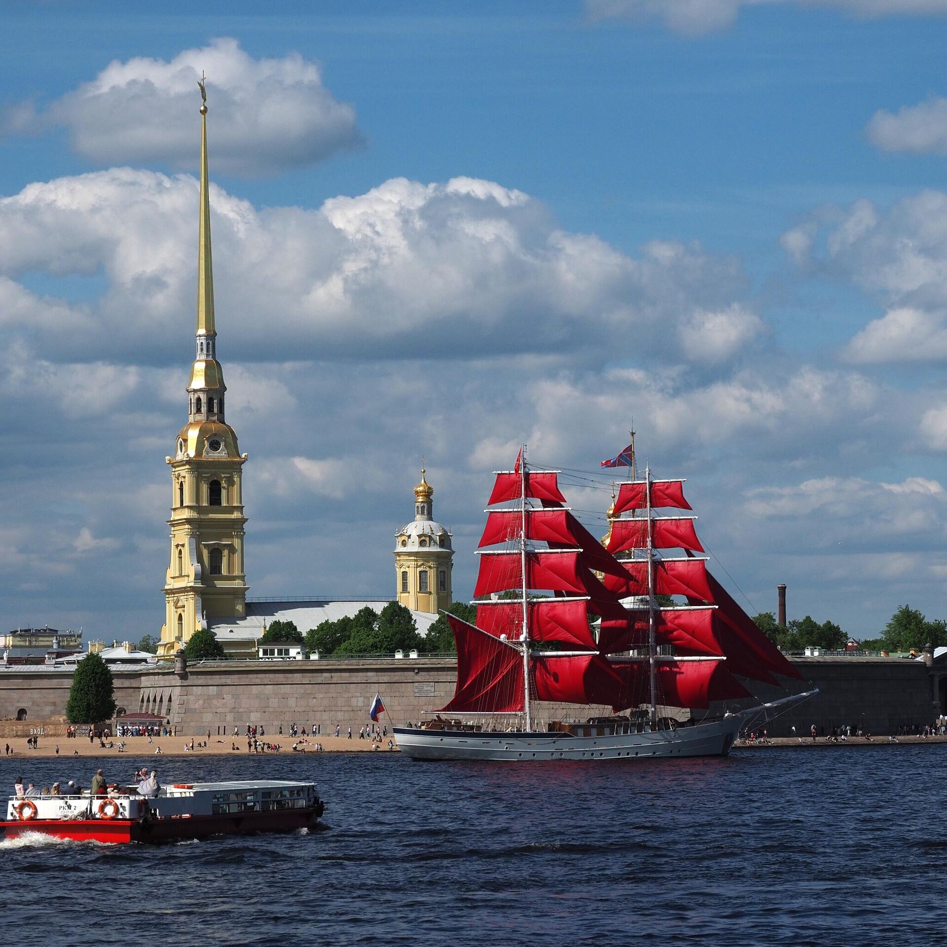 Алые паруса 2023 в Санкт-Петербурге