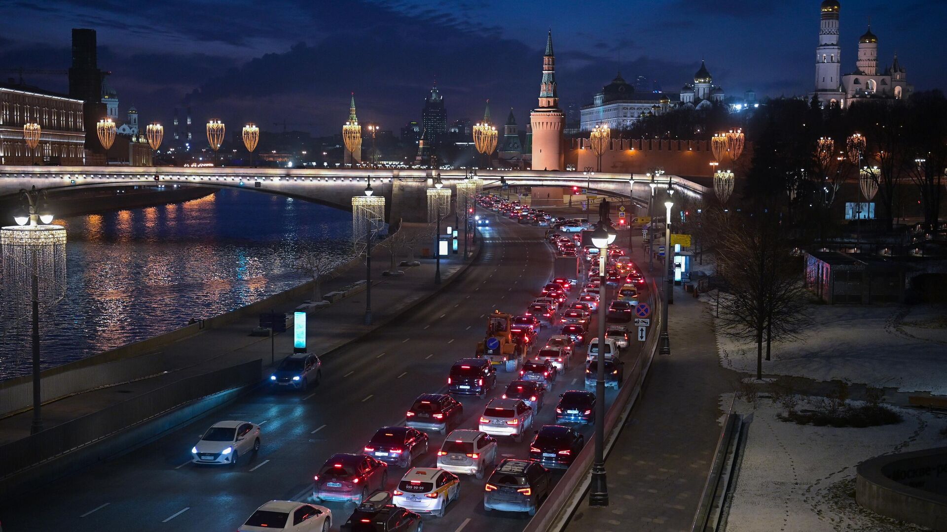 Большой Москворецкий мост - РИА Новости, 1920, 03.06.2021