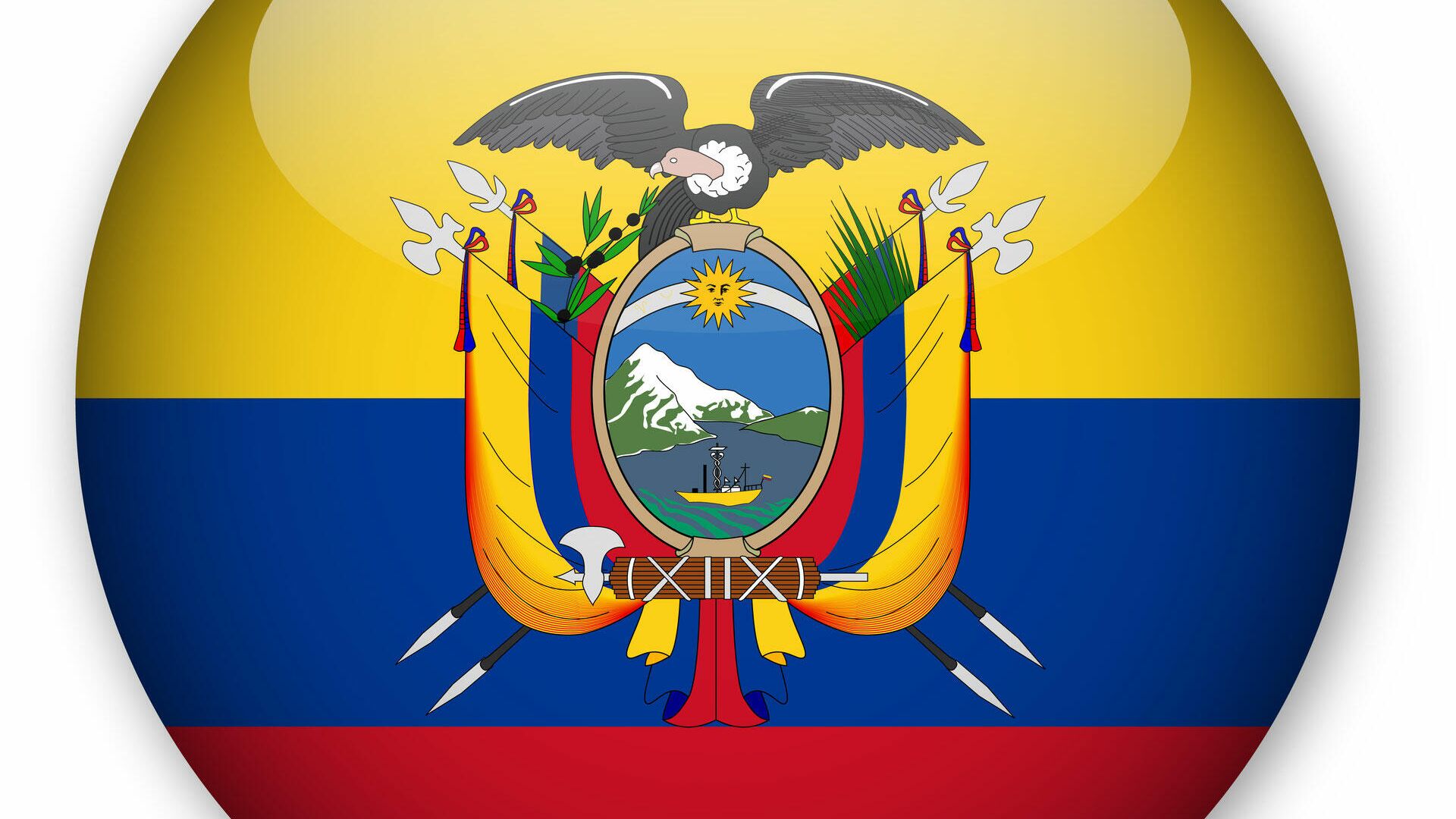 Флаг Эквадора - РИА Новости, 1920, 08.06.2021