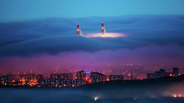 Работа фотографа Юрия Смитюка Волшебный туман, победившая в номинации Пейзаж в фотоконкурсе  РГО Самая красивая страна