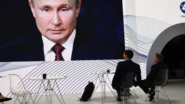 Президент РФ Владимир Путин принял участие в мероприятиях Петербургского международного экономического форума