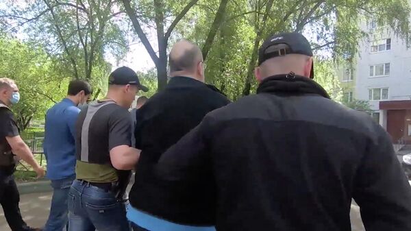 Задержание агента украинских спецслужб. Кадр из видео