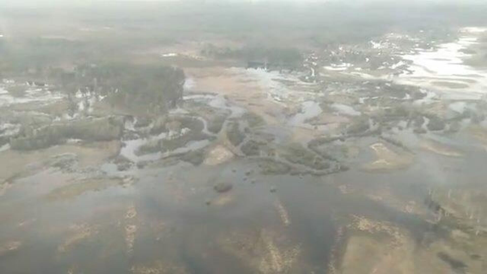 Затопленная долина реки 5. Потоп в Тулуне 2019.