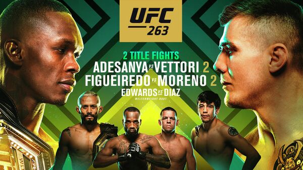 Постер UFC 263