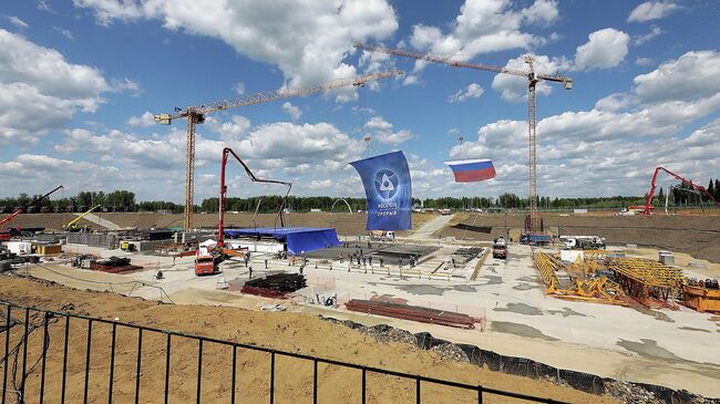 Строительство атомного энергоблока с инновационным реактором на быстрых нейтронах БРЕСТ-ОД-300 в Северске Томской области