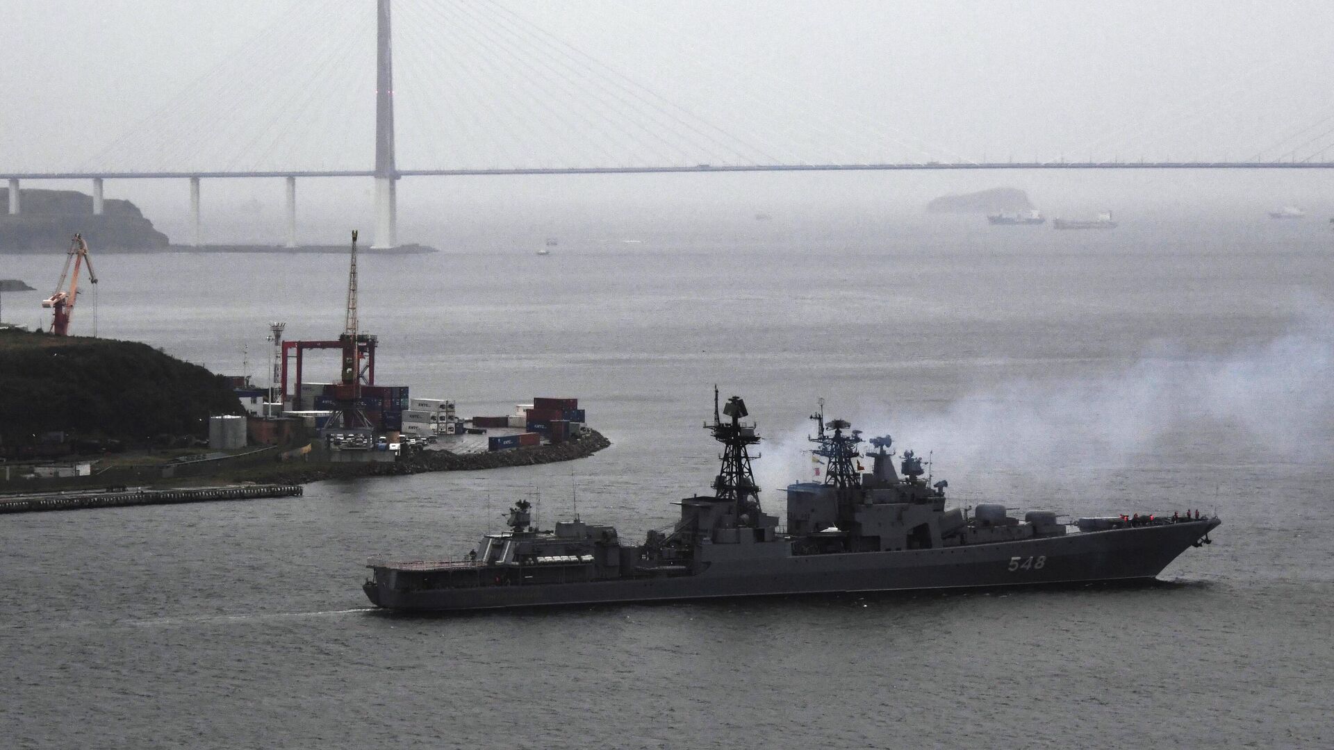 Большой противолодочный корабль (БПК) Адмирал Пантелеев - РИА Новости, 1920, 01.02.2022