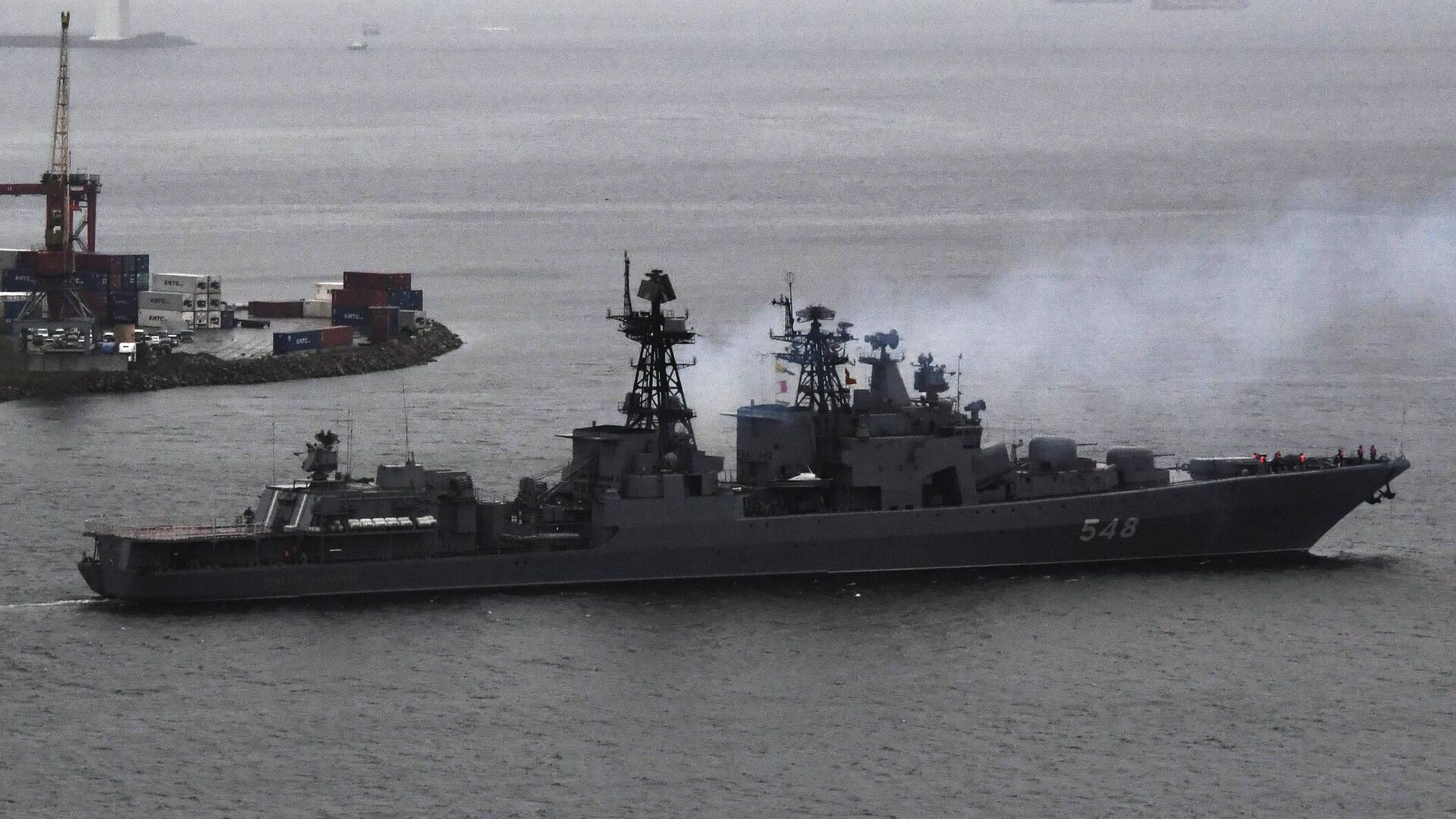 Большой противолодочный корабль (БПК) Адмирал Пантелеев - РИА Новости, 1920, 01.02.2022