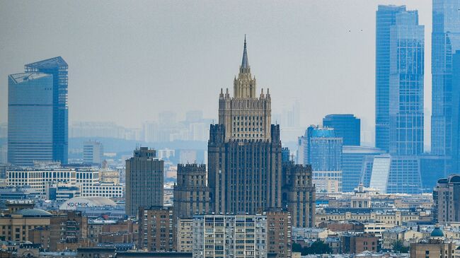 Здание министерства иностранных дел РФ. Архивное фото