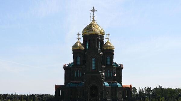 Главный храм Вооруженных Сил РФ в парке Патриот в Московской области