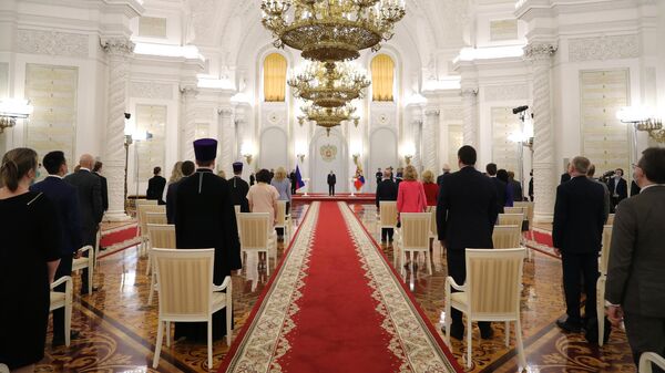 Церемония вручения государственных премий в Кремле
