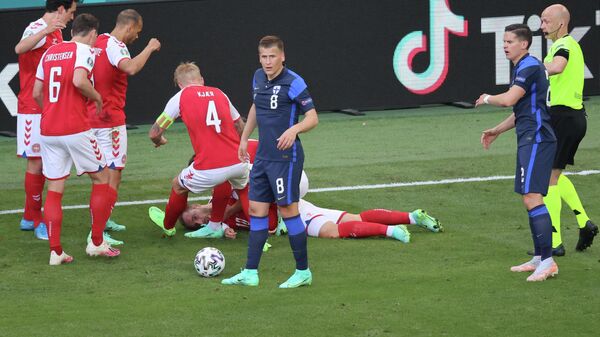 Футболист сборной Дании Кристиан Эриксен потерял сознание на поле