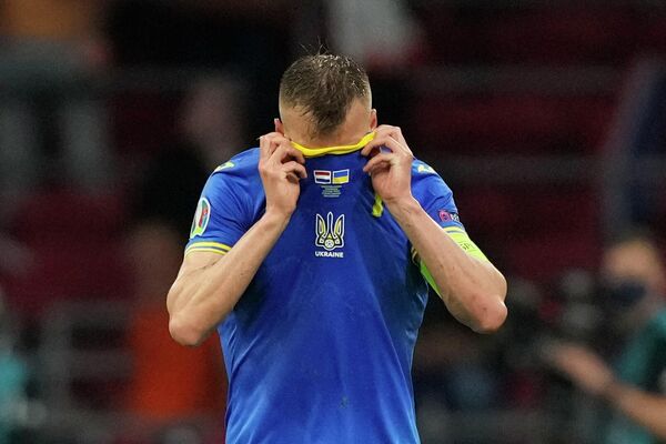 Нападающий сборной Украины Андрей Ярмоленко
