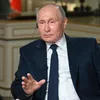 Президент РФ Владимир Путин отвечает на вопросы журналиста телекомпании NBC Кира Симмонса