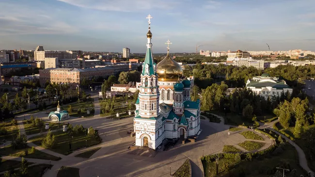 Успенский кафедральный собор в Омске