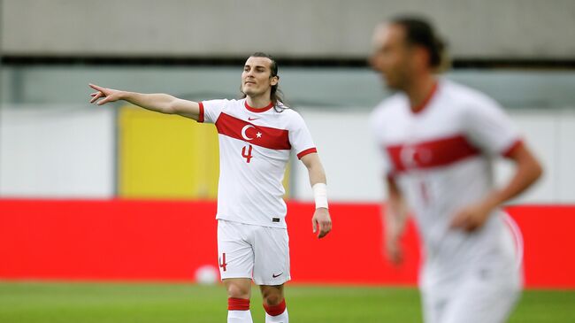 Soccer Football - International Friendly - Turkey v Moldova - Benteler Arena, Paderborn, Germany - June 3, 2021 Turkey's Caglar Soyuncu REUTERS/Leon Kuegeler