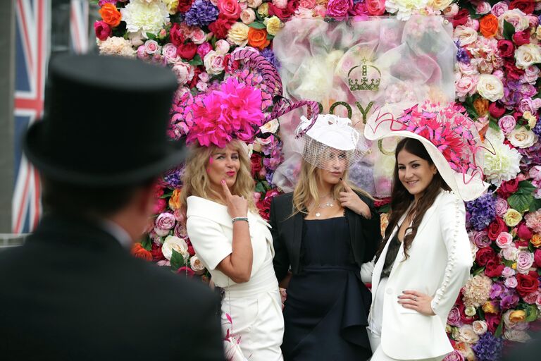 Посетители королевских скачек Royal Ascot