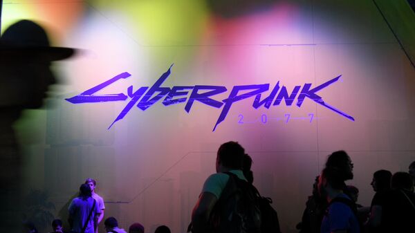 Логотип игры Cyberpunk 2077