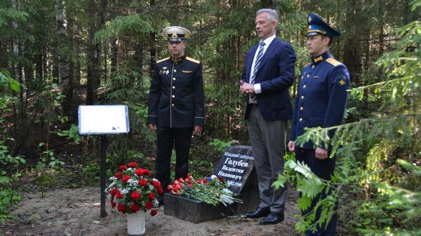 Памятник погибшему во время Великой Отечественной войны советскому летчику Валентину Голубеву установили в Финляндии