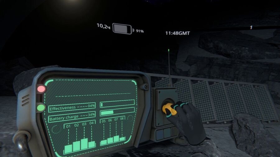 Скриншот из VR-истории Лунная станция. Прогноз-реконструкция 